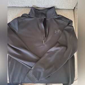 Under Armour Men's Black Quarter-Zip - fleece lined